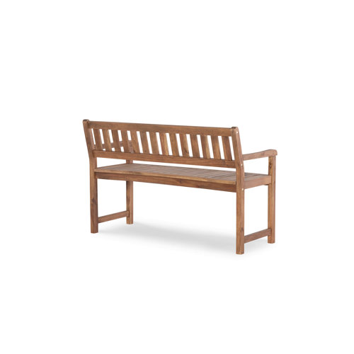 Sand & Stable Lena Acacia Outdoor Bench & Reviews Wayfair